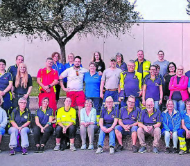 Übung beim Schulhaus Husmatt: Die Mitglieder des Samaritervereins Gontenschwil-Zetzwil anlässlich der Regionalübung mit den Samaritervereinen Kulm, Schöftland und Aargau West. (Bilder: zVg.)