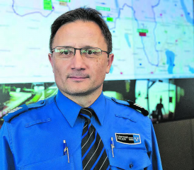 Der 59-jährige Daniel Kretz ist neuer Leiter der Regionalpolizei Aargausüd. Der Unterkulmer tritt seine Stelle im Polizeiposten Reinach am 1. Juni 2024 an. (Bild: Alex Spichale/CH Media)