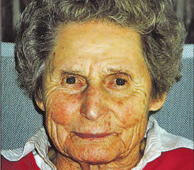 Erna Aeschbach feiert heute Dienstag, 3. Juli im Altersheim Falkenstein ihren 95. Geburtstag. (Bild: zVg.)