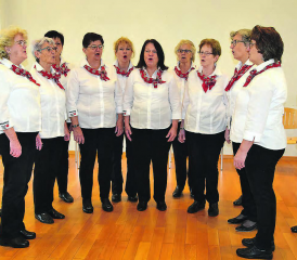 Wohlklang mit viel Herzblut: Der Jodlerchor «Freudi Härz» aus Reiden sorgte für viele heitere Momente. (Bild: st.)