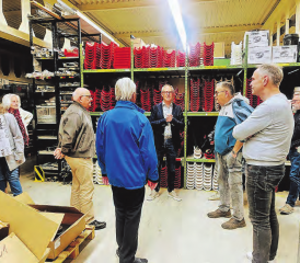 René Soland hielt einen spannenden Vortrag über die Herausforderungen als Energieversorger in der heutigen Zeit. (Bild: Dominique Rubin)