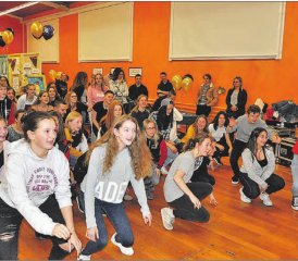 Spass, Schweiss und spontane Tanzeinlage: Die Vorfreude auf die kommenden Proben und Lagerwoche machte sich breit.