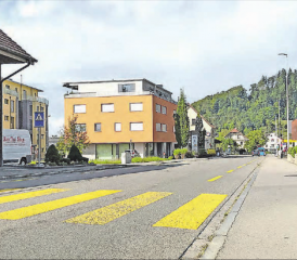 Die Unterschriftensammlung läuft bis 15. Oktober 2021: Eine Arbeitsgruppe lanciert in Leerau eine Petition für mehr Schulwegsicherheit. (Bild: ran.)