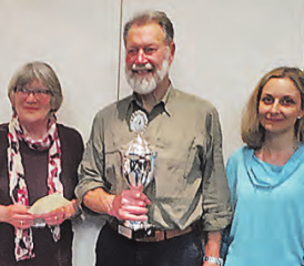 Gewinner des 13. Dorfjassmeisterschaft Meisterschwanden/Tennwil: Ulrich Schmid , Susanne Bruder (l.)und Nadine Thoma. (Bild: zVg.)