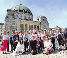 Der Frauenkreis Kulm auf Reisen: In St. Blasien stand eine eindrückliche Dombesichtigung auf dem Programm (Bild: zVg.)