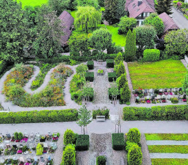 Offiziell wird der neugestaltete Friedhof am 7. September eingeweiht. (Bild: zVg.)