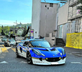 Auf der Rundfahrt durch Reinach: Das Lotus-Forum war mit Klienten der Stiftung Lebenshilfe unterwegs. (Bild: zVg.)