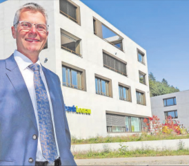 Stefan Züsli kann in seinem letzten Jahresrückblick als Geschäftsführer der Bank Leerau über eine erfreuliche Entwicklung berichten. (Archivbild: zVg.)