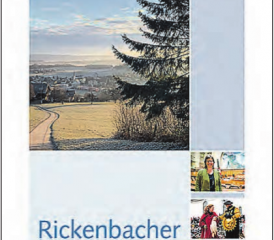 Die neueste Ausgabe der Rickenbacher Jahresschrift 2019, ab sofort bei der Valiant Bank Rickenbach erhältlich. (Bild: zVg.)