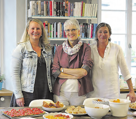 Neues Zuhause im «Löwen»: von links nach rechts Claudia Zängerle, Dorothee van Spyk und Doris Fessler. (Bild: zVg.)