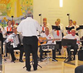 Musikalische Träume: Der Coro Italiano startete mit sonnigen Liedern in den Frühling. (Bild: moha.)