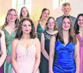 Festlich gekleidet für den grossen Tag der Konfirmation. (Bild: grh)