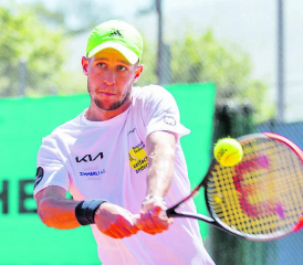 Der Teufenthaler Yanik Kälin wurde seiner Favoritenrolle gerecht und gewann absolut ungefährdet gegen den Neuenburger Arthur Laborde. (Bild: fba)