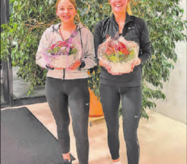 Neu im Vorstand der Damenriege: Noemi Ryter (l.) und Melanie Stocker (Bild: zVg.)