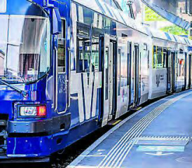 Die Züge stehen still. Im Suhrental verkehren am Wochenende Bahnersatzbusse. (Bild: zVg.)