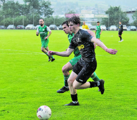 Gontenschwils Moritz Eppenberger erzielte die letzten beiden Treffer der Partie gegen Absteiger Zofingen 2. (Bild: Roland Jaus)