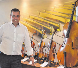 Time to say Goodbye: Heinz Grossenbacher schliesst sein Musikgeschäft in Menziken auf Ende Mai. (Bild: hg.)