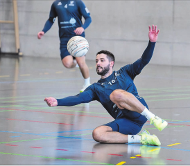 Die Oberentfelder Männer wollen wieder um den Titel mitkämpfen. (Bild: Jessica Matuh/Swiss Faustball)