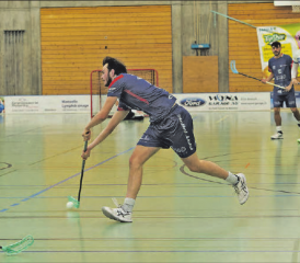 Starke Leistung im Fribourg-Spiel: Lok-Stürmer Benjamin Reidy wurde zum Player of the Match gewählt. (Bild: Roland Jaus)