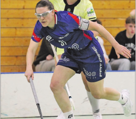 Teamcaptain Daria Hüsler steuerte ein Tor zum knappen aber verdienten Erfolg ihres Teams bei. (Bild: Otto Lüscher)