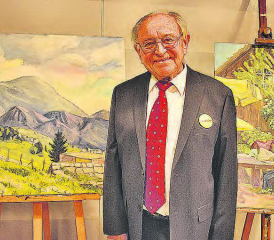 Rückblick auf ein langes Leben: Fritz Burkhard-Cattaneo erinnert sich gerne an seine Jugendzeit. (Bild: Archiv st.)