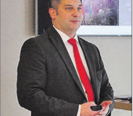 Tobias Senn referierte anhand anschaulicher Beispiele über die wichtigsten Aspekte des Themas. (Bild: zVg.)