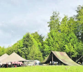 Das «Oberholz» in Staffelbach war Lagerplatz für Pfadfinder. (Bild: ran)