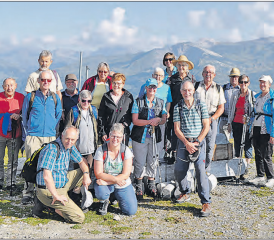 Gruppenbild: Der Samariterverein Kulm auf seiner jährlichen Vereinsreise. (Bild: zVg.)