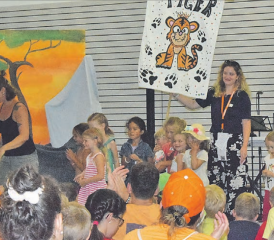 Die «wilden Tiger»: Damit sich die Eltern ein Bild machen konnten, präsentierten sich die einzelnen Gruppen zum Abschluss. (Bilder: st.)