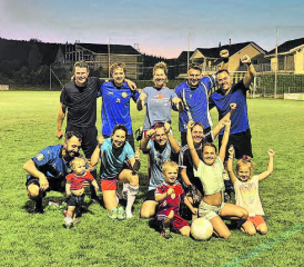 Das Team Club 200: Sieger der neu geschaffenen Kategorie «Spiel und Spass». (Bild: zVg.)