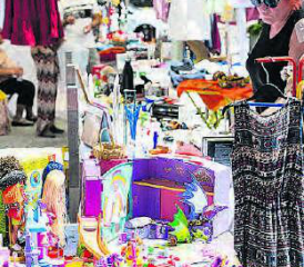 Kunterbunter Flohmarkt: Am Samstag, 3. Juni beim Gemeindehaus in Reinach. (Bild: zVg.)