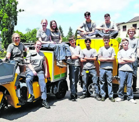 Das Lernenden-Team der Post Gränichen. (Bilder: zVg.)