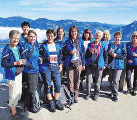 Der Frauenturnverein Zetzwil erlebte zwei abwechslungsreiche Tage voller Abenteuer und Freude. (Bild: zVg.)