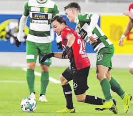 Wühlmaus, Rackerer und Vorbild: Michaël Perrier gehörte seit 2015 zum Kader des FC Aarau und erzielte bei 108 Einsätzen drei Tore. (Bild: Sarah Rölli)