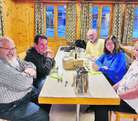 Das Gemeindewochenende der Kirche Rued führte die Teilnehmenden ins Berner Oberland. (Bild: zVg.)