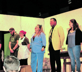 Das Theater sorgte für einige Lacher. (Bild: hh.)