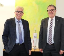 Ruedi Vogt (l.) uns Stephan Bolliger (Bild: Remo Conoci)