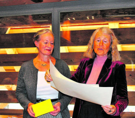 Würdigung: Mevina Puorger (links) wird in diesem Jahr mit dem Premio Masciadri ausgezeichnet. (Bild: grh)