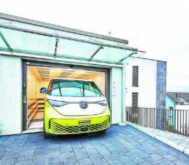 Vom Küchen- bis zum Autolift: Die Haslimann Aufzüge AG fertigt den massgeschneiderten Lastenaufzug nach Kundenwunsch.