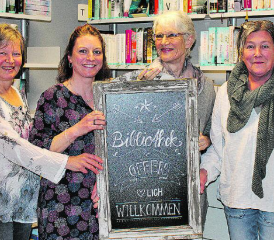 Sie finden für jeden das passende Medium: Susi Eichenberger, Sibylle Baldesberger, Dorothee van Spyk und Doris Fessler. (Bild: grh)