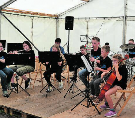 Die Kinder der Wyna Valley Music Juniors freuen sich auf neue Mitmusikantinnen und Mitmusikanten. (Bild: zVg.)