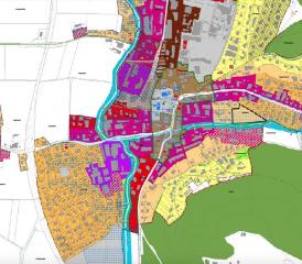Ausschnitt aus dem Zonenplan für Schöftland