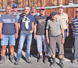 Das Wandern ist der Männer Lust. Die Reise der Männerriege Menziken führte auf den Urnerboden. (Bild: zVg.)