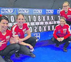 8er-Haus! Das Team Tirinzoni schreibt WM-Geschichte! (Bild: zVg.)