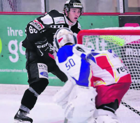 Weiterhin auf der Suche nach Torerfolgen und Siegen – Red-Lions-Stürmer Lasse Richert. (Archivbild: rc.)