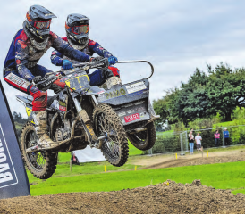 Das Team Bolliger/Leutwyler gehörte zu den Betroffenen des Start-Unfalls in Schwarzenburg. (Archivbild: Dominique Rubin)