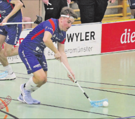 Loks Dario Cimino erzielte in beiden Spielen je zwei Tore und wurde im Auswärtsmatch als bester Spieler ausgezeichnet. (Archivbild: Otto Lüscher)