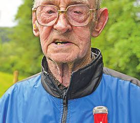 Auch mit 89 Jahren noch treffsicher: Hansruedi Merz von der SG Zetzwil. (Bild: wr.)