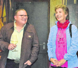 Sie sind voller Tatendrang: Die OK-Spitze Gewerbeausstellung 2024, Daniel Wälchli und Yolanda Erismann. (Bilder: st.)