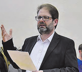 Gemeindeammann Marcel Schuller lobte den Zusammenhalt im Dorf.